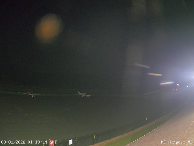 time-lapse frame, Mifflin County Airport (east) webcam