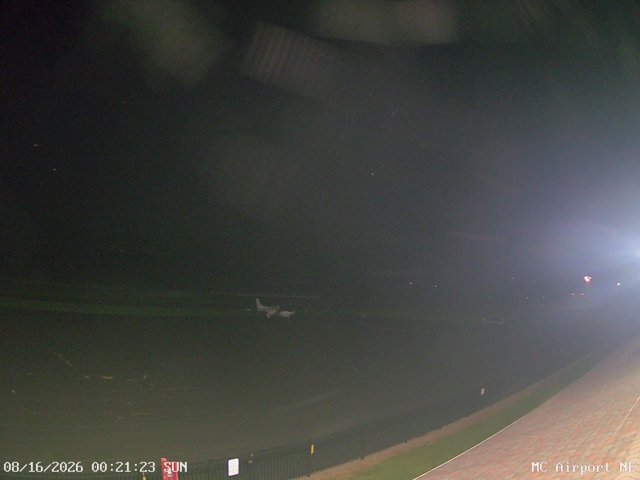 time-lapse frame, Mifflin County Airport (east) webcam
