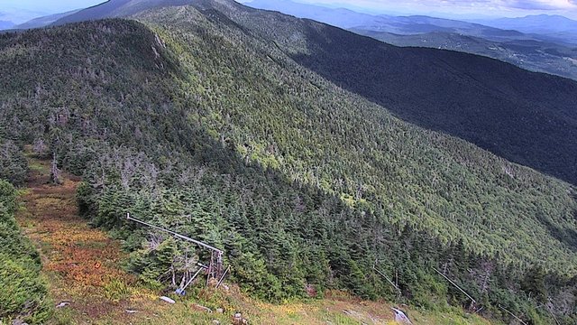 view from Sugarbush Lincoln Peak Scenic on 2026-08-26