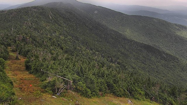 view from Sugarbush Lincoln Peak Scenic on 2026-08-27