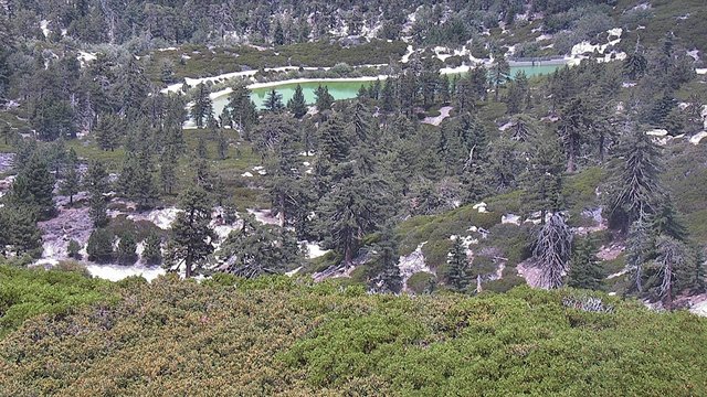 view from Snow Valley Slide Peak on 2026-08-27