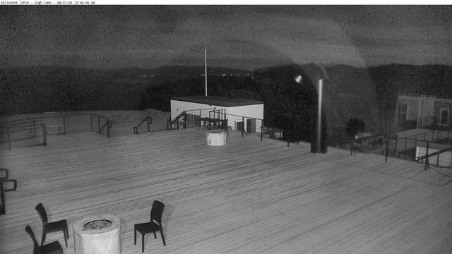 time-lapse frame, Palisades SquawScope webcam