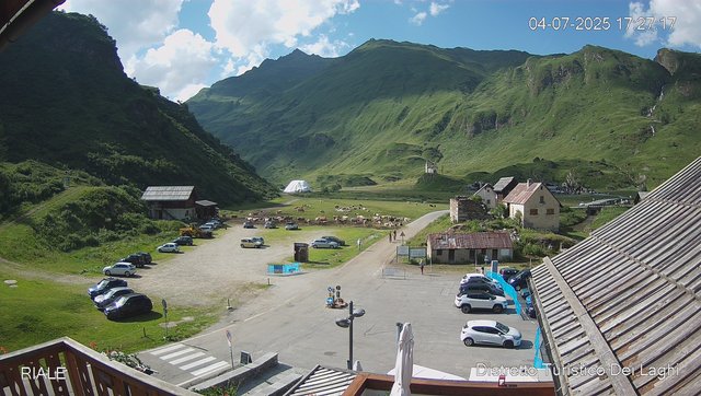 time-lapse frame, Riale webcam