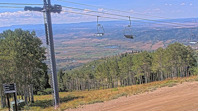view from Steamboat Four Points on 2026-08-26
