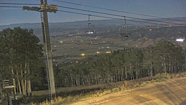 time-lapse frame, Steamboat Four Points webcam