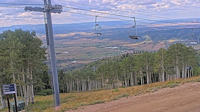 view from Steamboat Four Points on 2026-08-28
