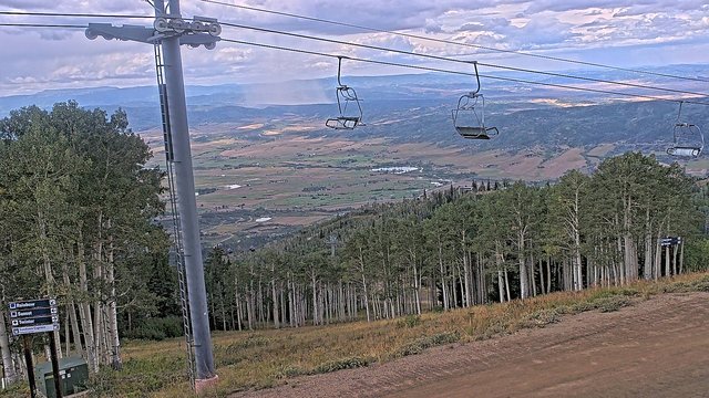 view from Steamboat Four Points on 2026-08-29