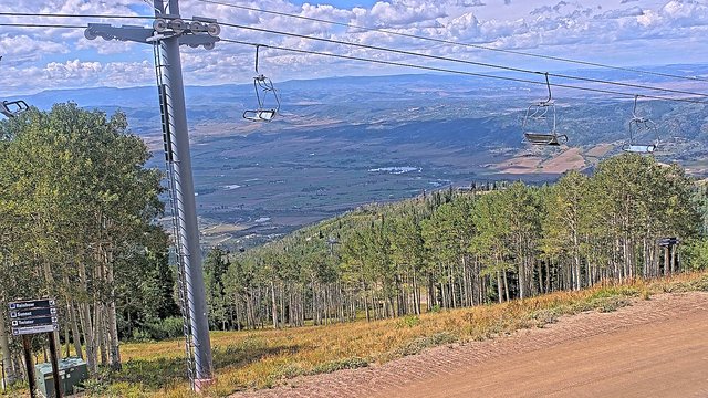 view from Steamboat Four Points on 2026-09-02