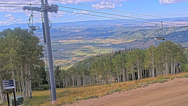 view from Steamboat Four Points on 2026-09-04