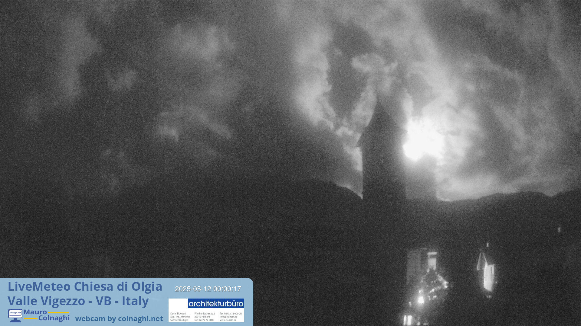 time-lapse frame, Olgia webcam