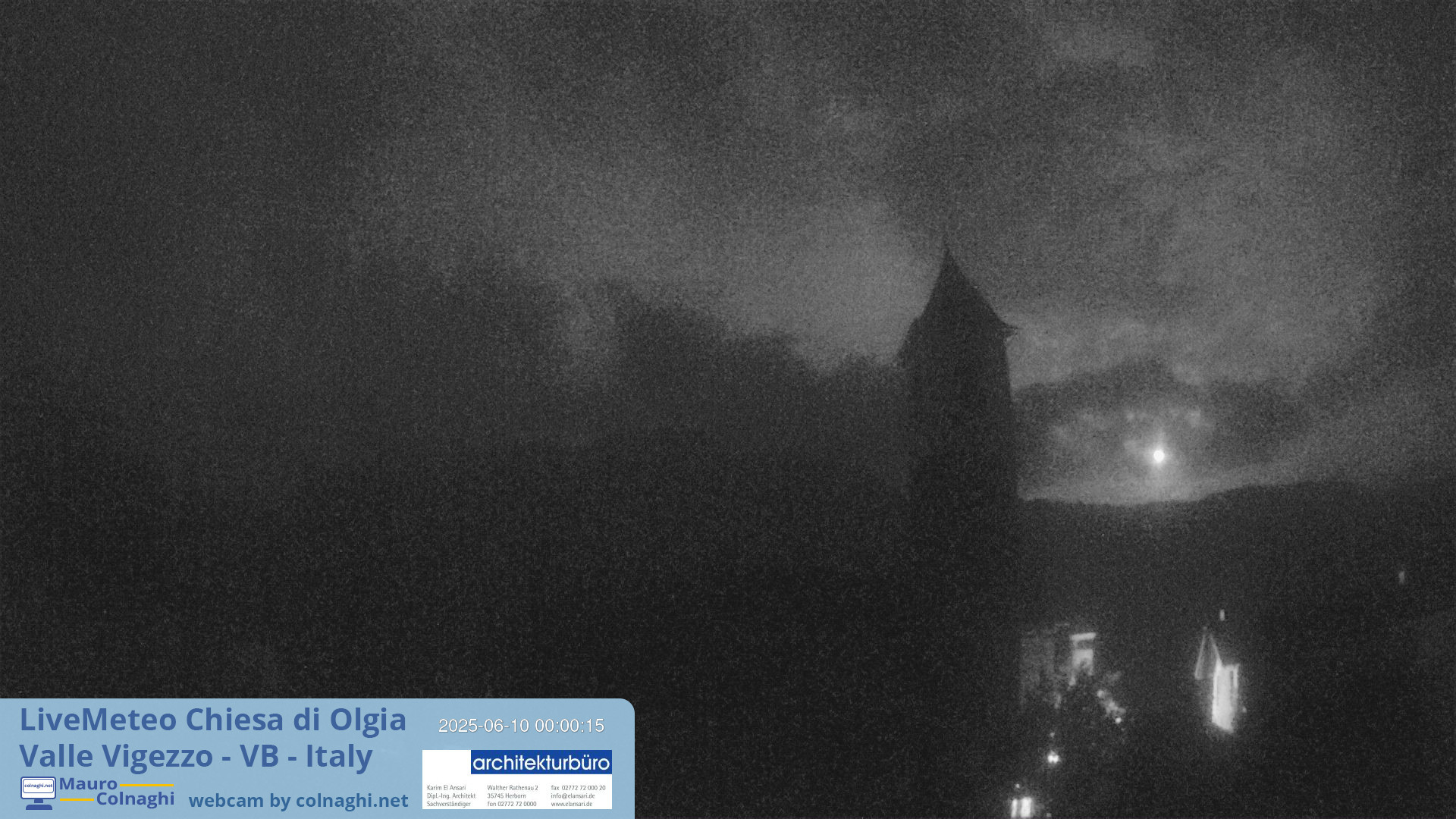 time-lapse frame, Olgia webcam
