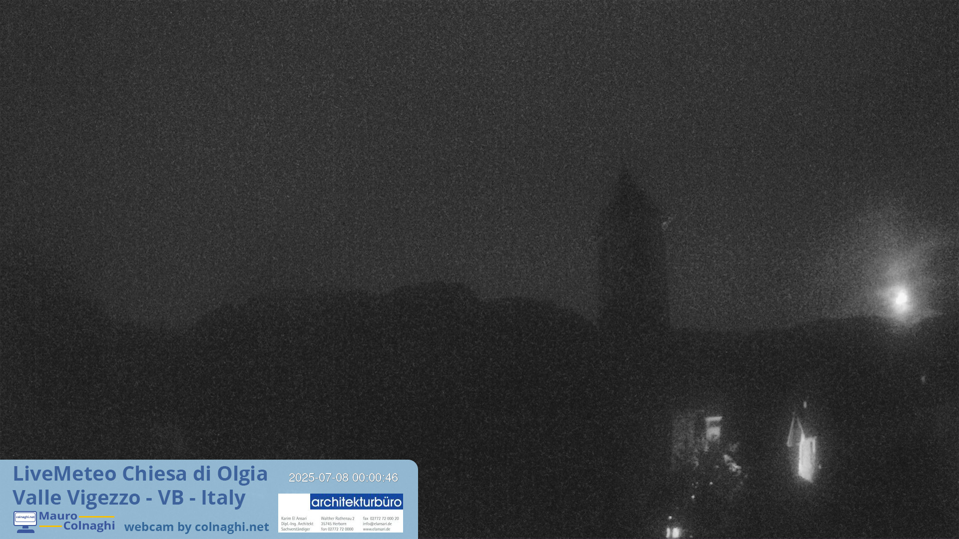 time-lapse frame, Olgia webcam