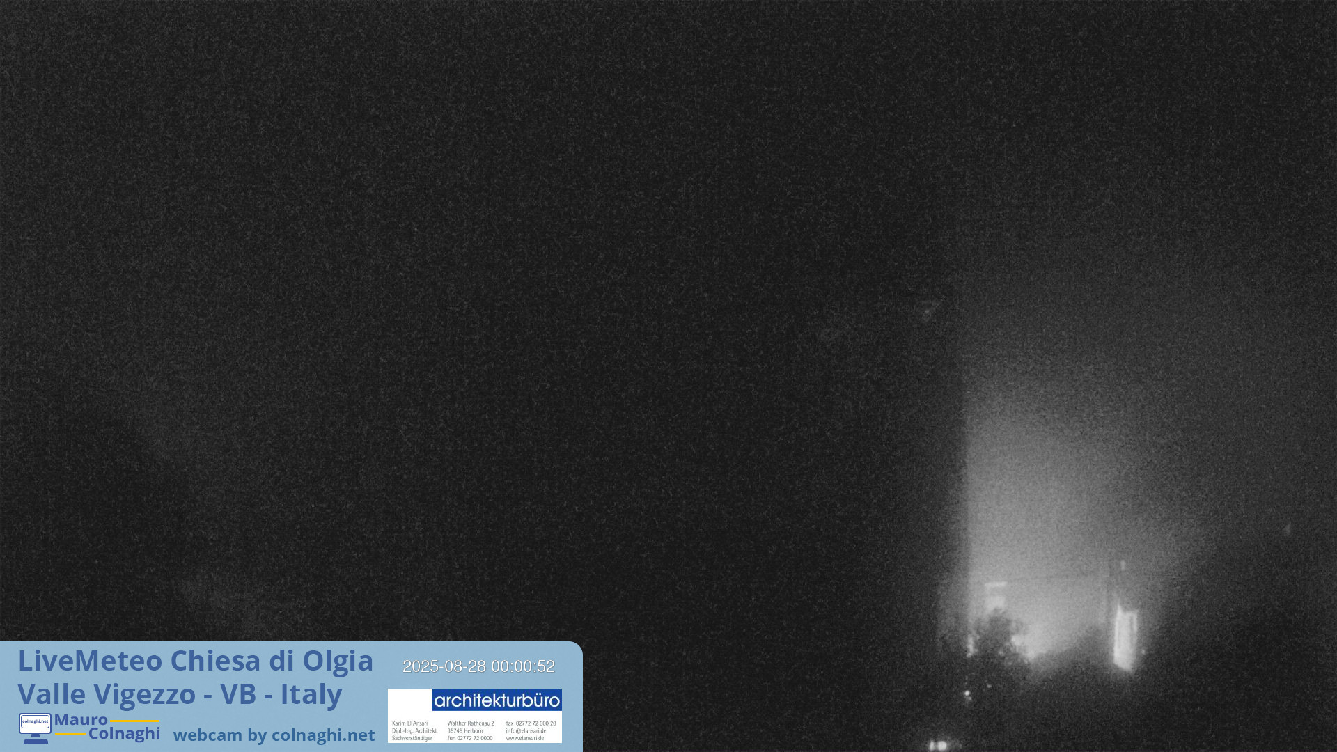 time-lapse frame, Olgia webcam