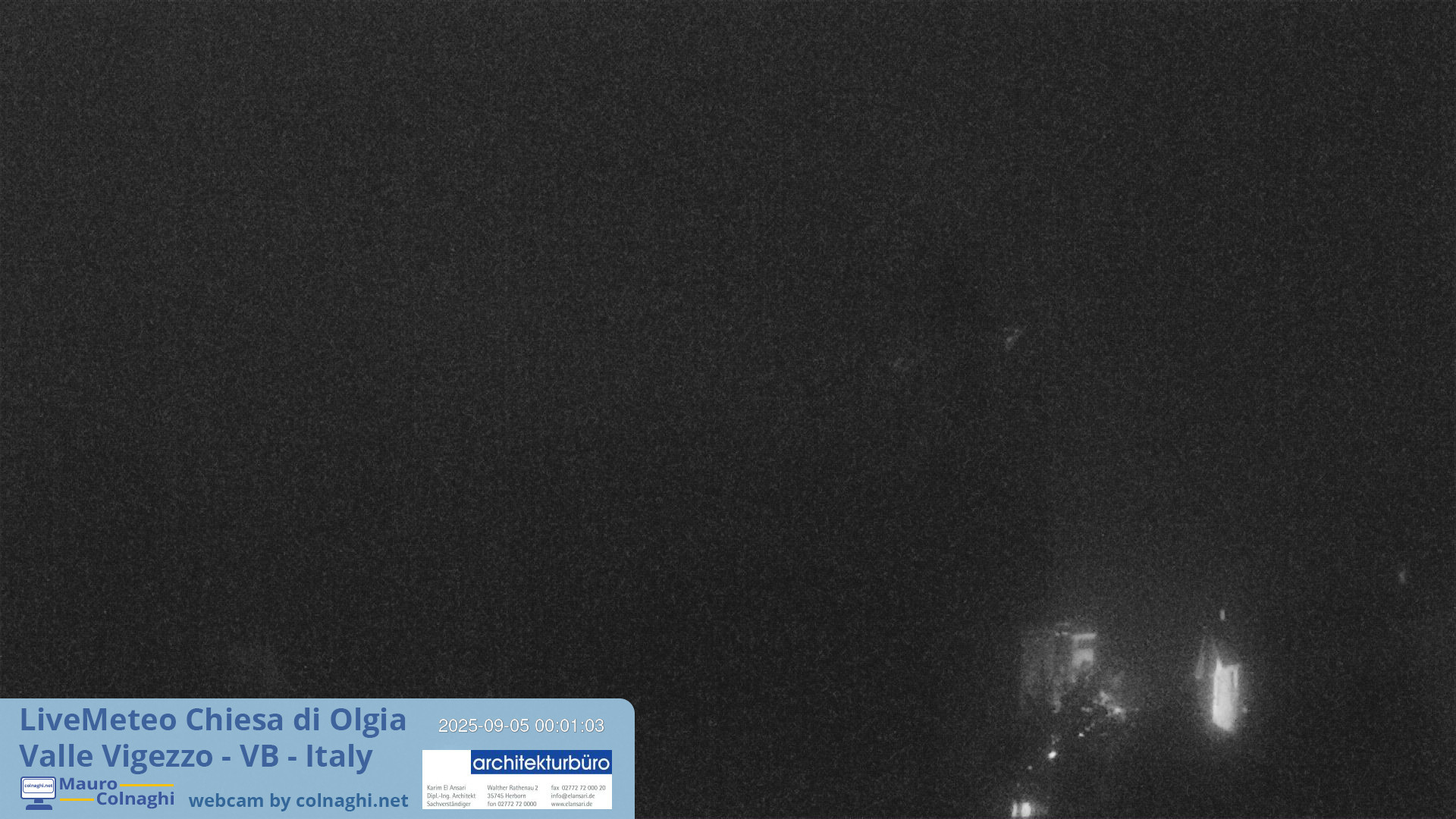 time-lapse frame, Olgia webcam