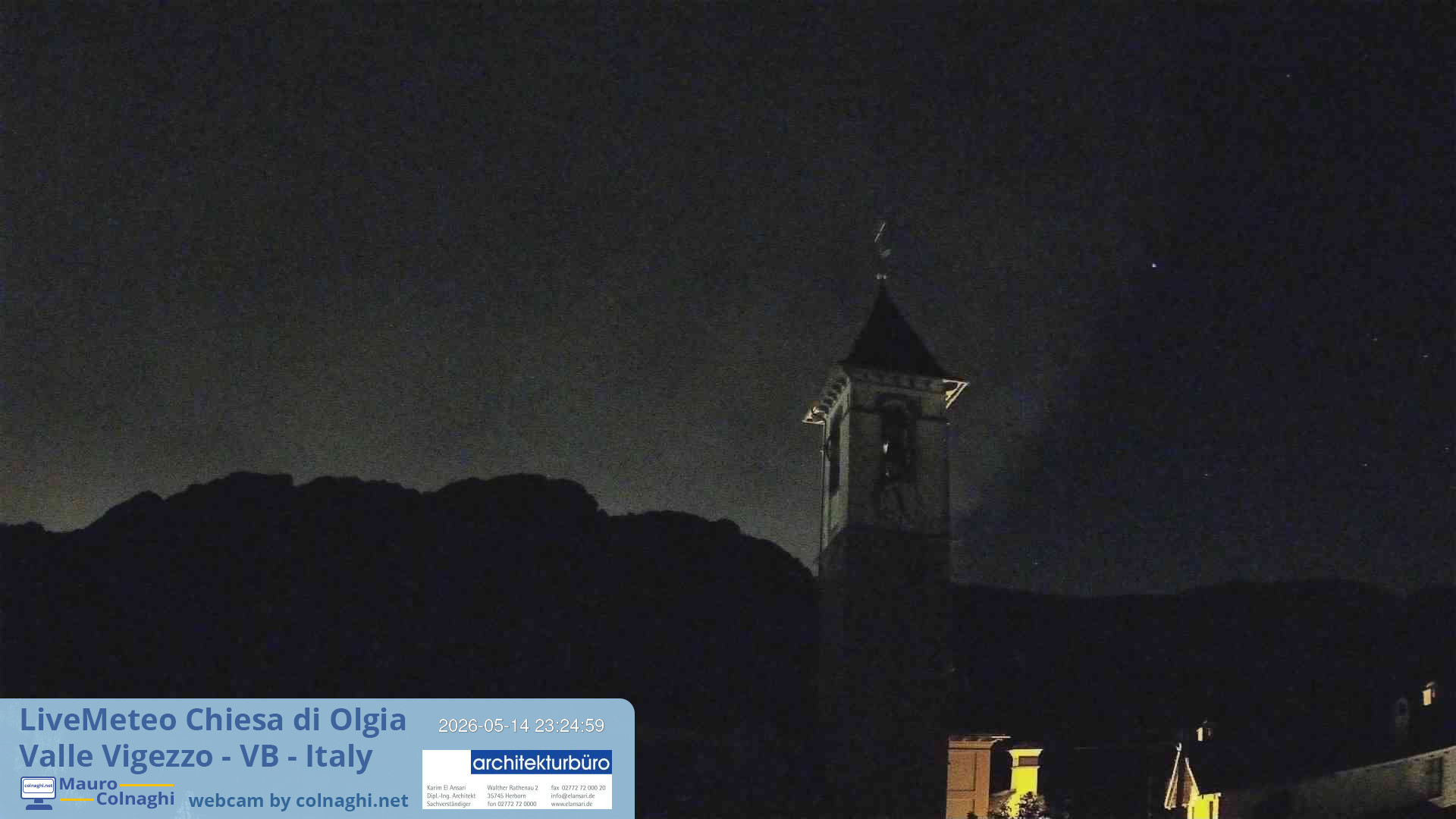 time-lapse frame, Olgia webcam