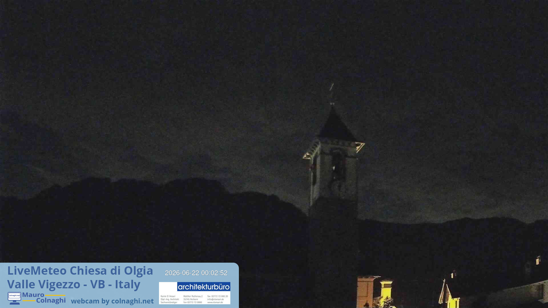 time-lapse frame, Olgia webcam