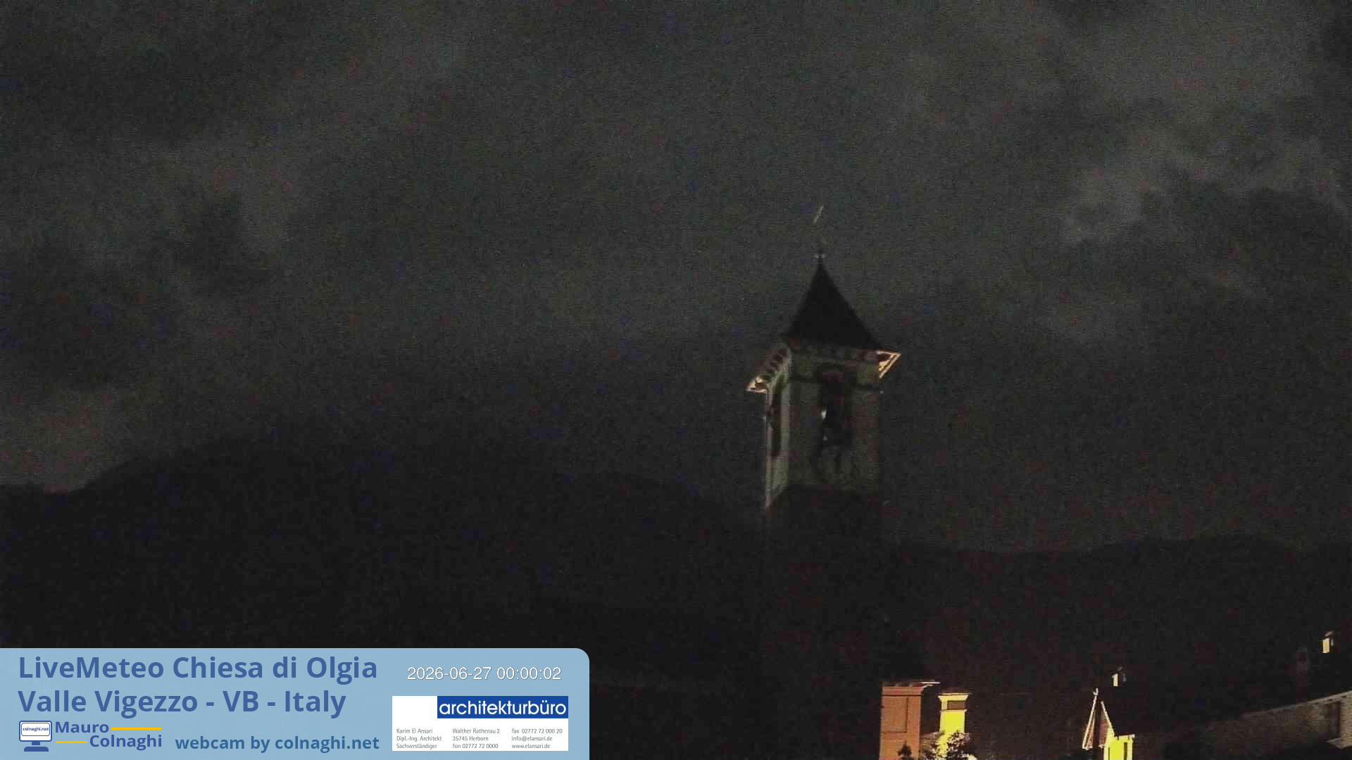 time-lapse frame, Olgia webcam