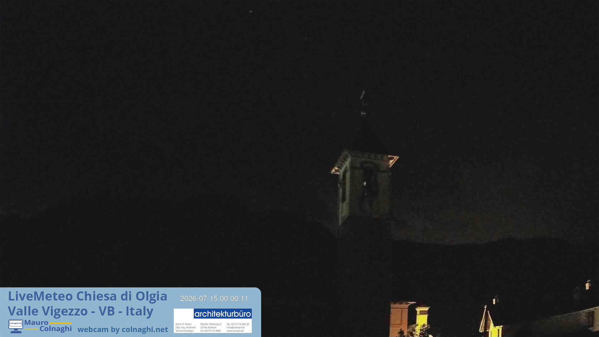 time-lapse frame, Olgia webcam