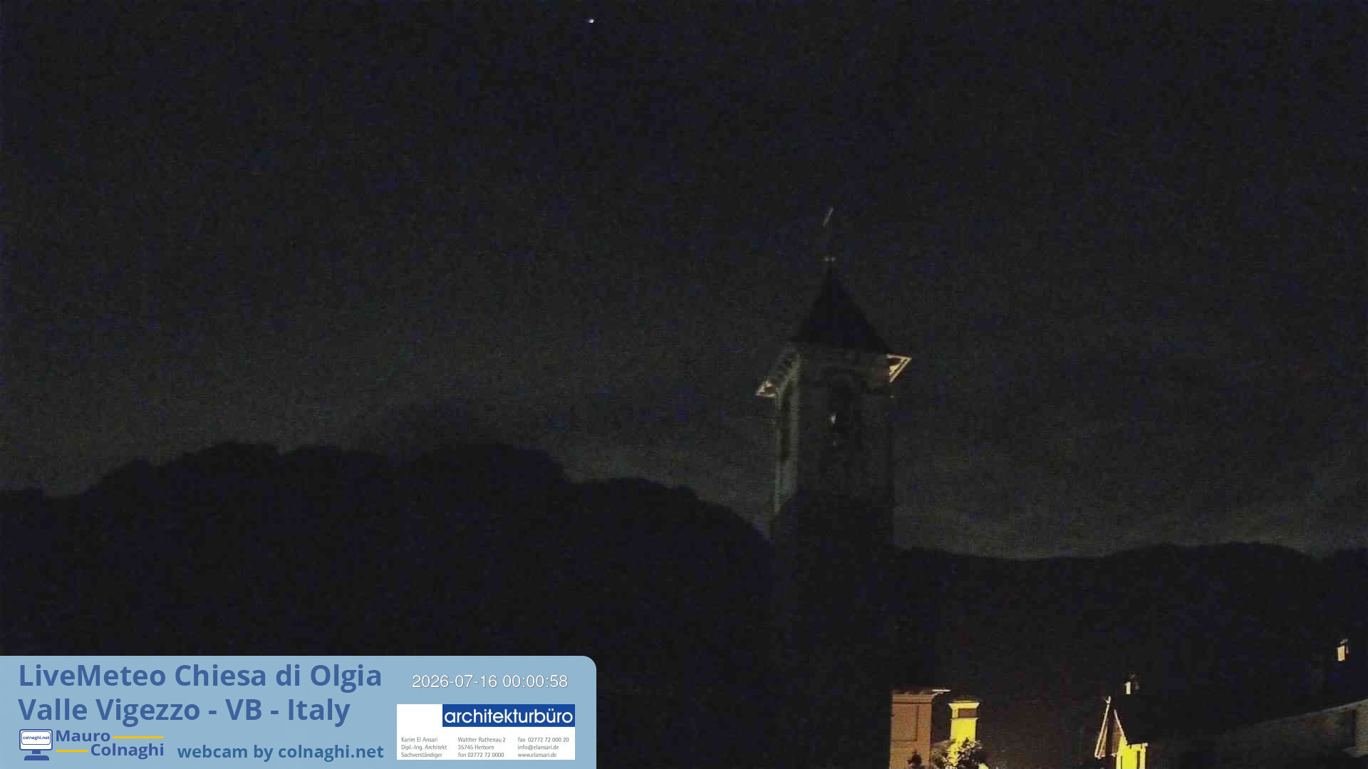 time-lapse frame, Olgia webcam