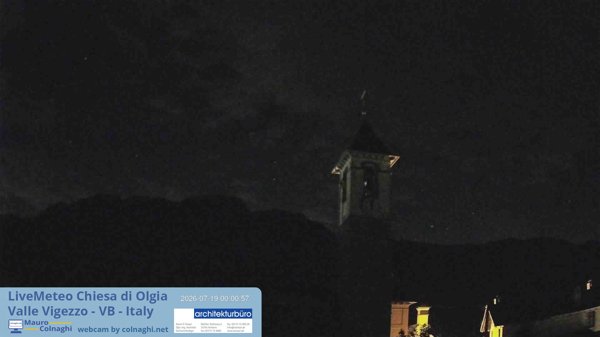 time-lapse frame, Olgia webcam