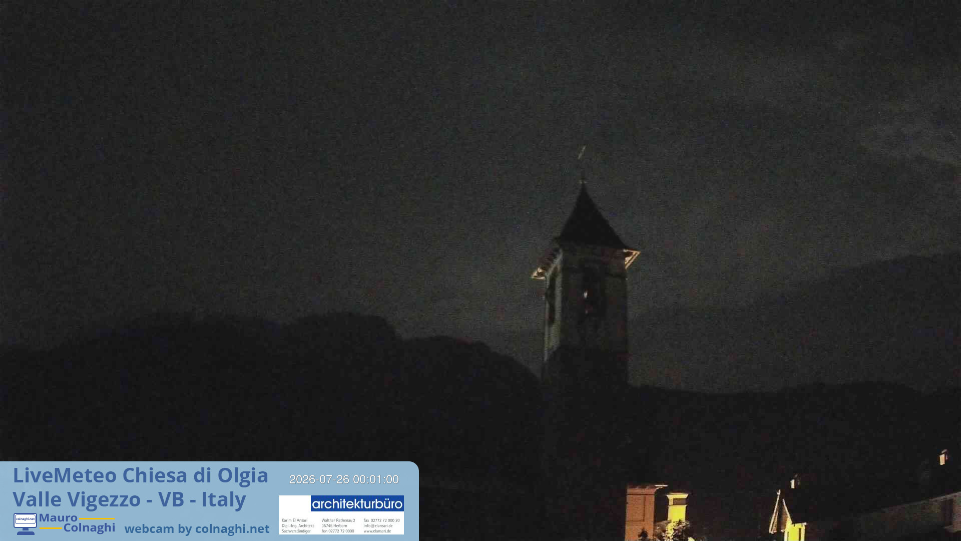 time-lapse frame, Olgia webcam
