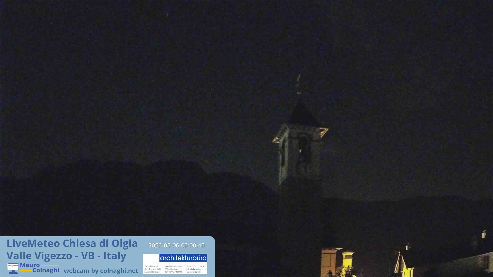 time-lapse frame, Olgia webcam