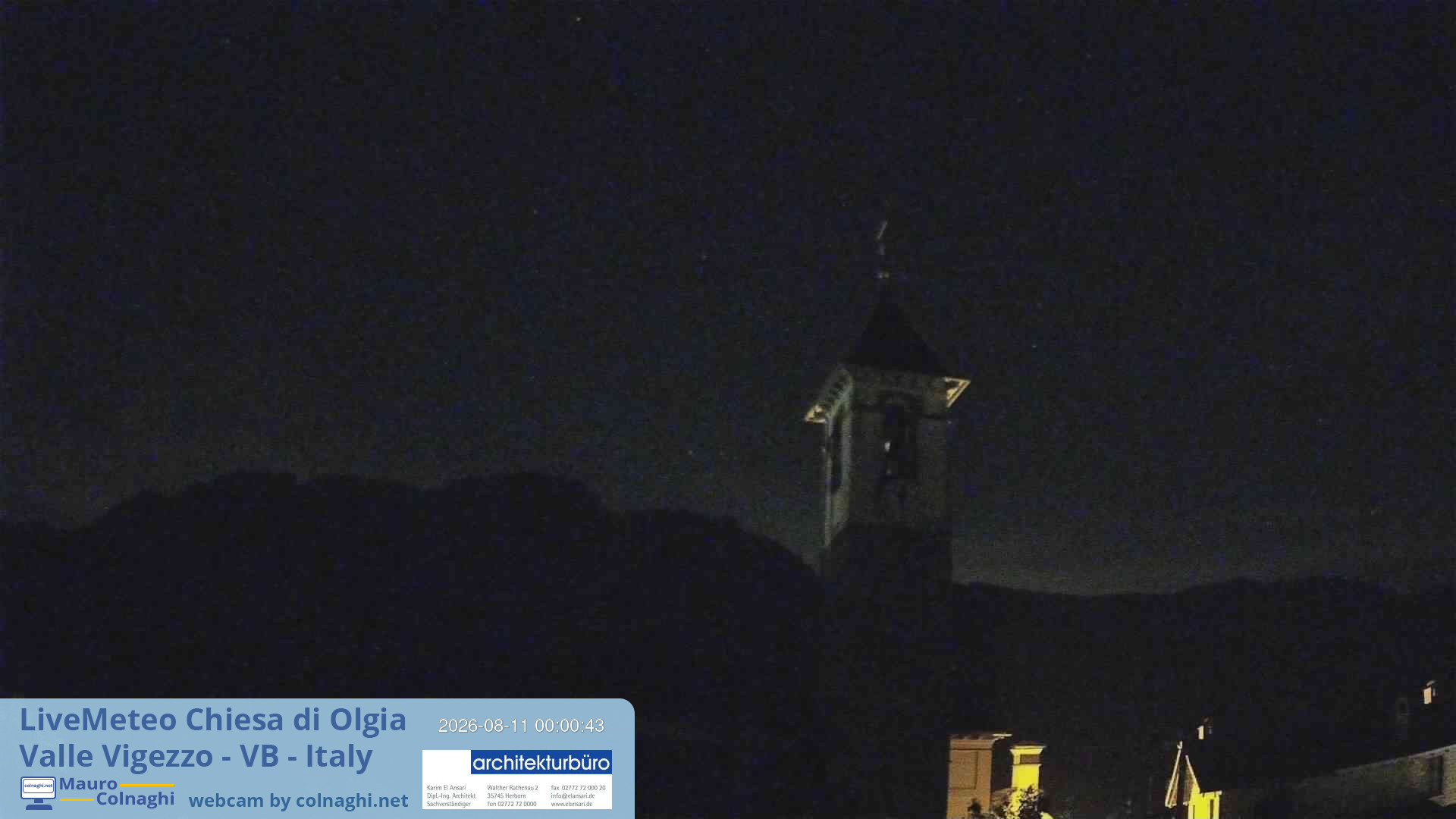 time-lapse frame, Olgia webcam
