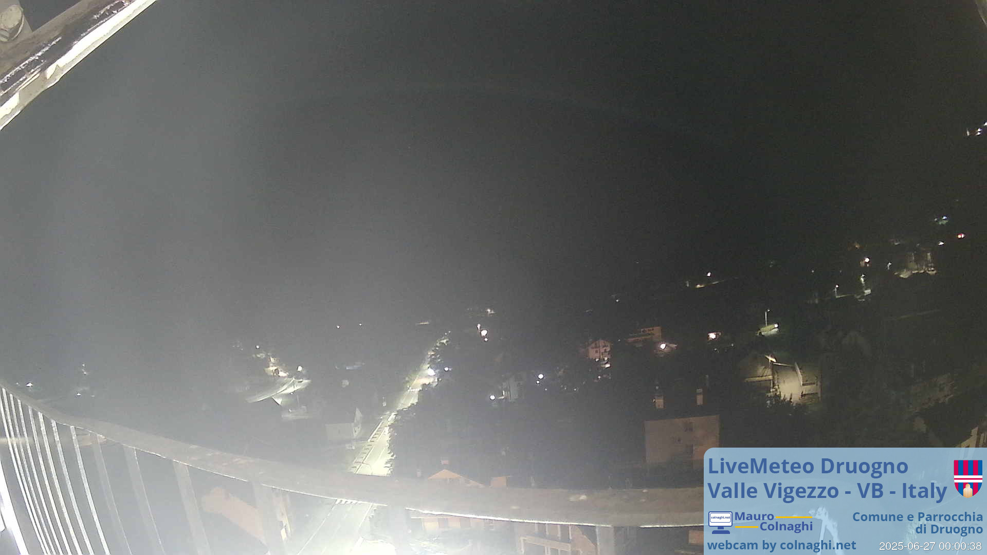 time-lapse frame, Druogno webcam