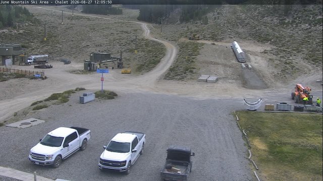 view from Mammoth June Meadows Chalet on 2026-08-27