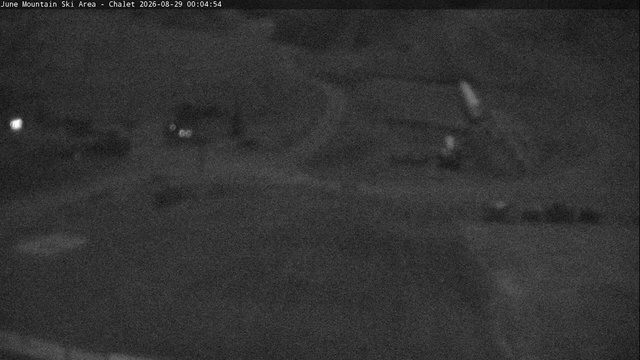 time-lapse frame, Mammoth June Meadows Chalet webcam