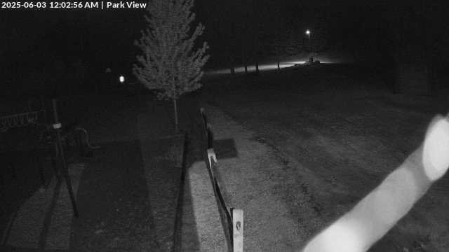 time-lapse frame, Inlet Fern Park Sledding webcam