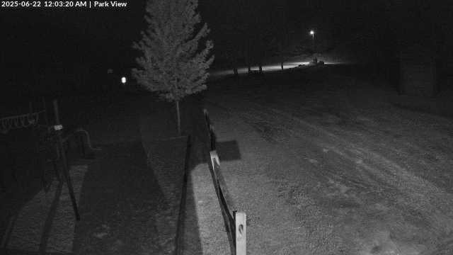 time-lapse frame, Inlet Fern Park Sledding webcam