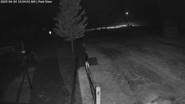 time-lapse frame, Inlet Fern Park Sledding webcam