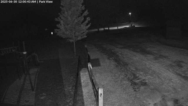 time-lapse frame, Inlet Fern Park Sledding webcam