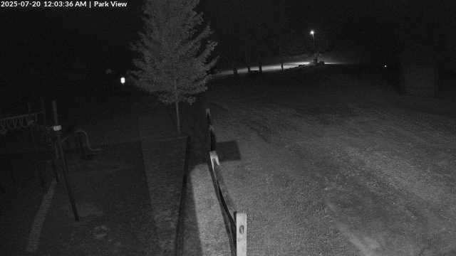 time-lapse frame, Inlet Fern Park Sledding webcam