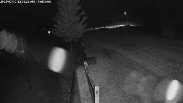 time-lapse frame, Inlet Fern Park Sledding webcam