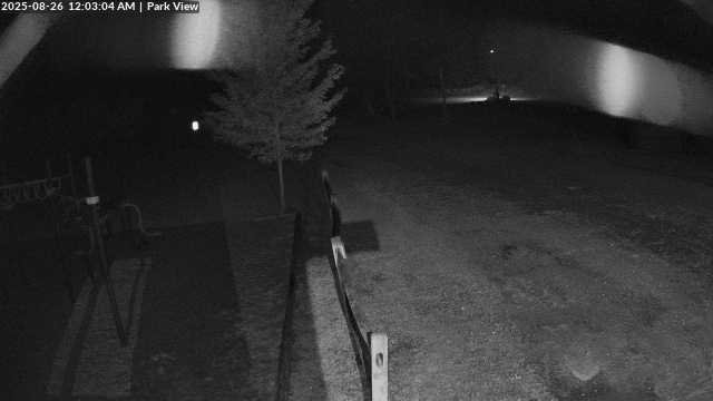 time-lapse frame, Inlet Fern Park Sledding webcam