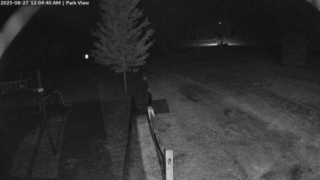 time-lapse frame, Inlet Fern Park Sledding webcam