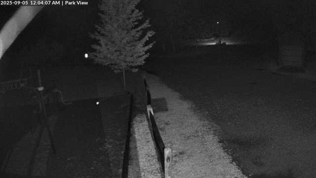 time-lapse frame, Inlet Fern Park Sledding webcam
