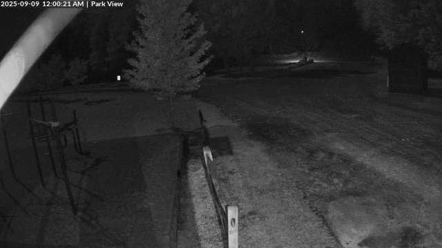 time-lapse frame, Inlet Fern Park Sledding webcam