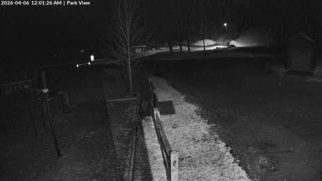 time-lapse frame, Inlet Fern Park Sledding webcam