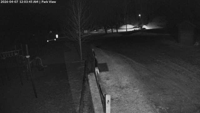 time-lapse frame, Inlet Fern Park Sledding webcam