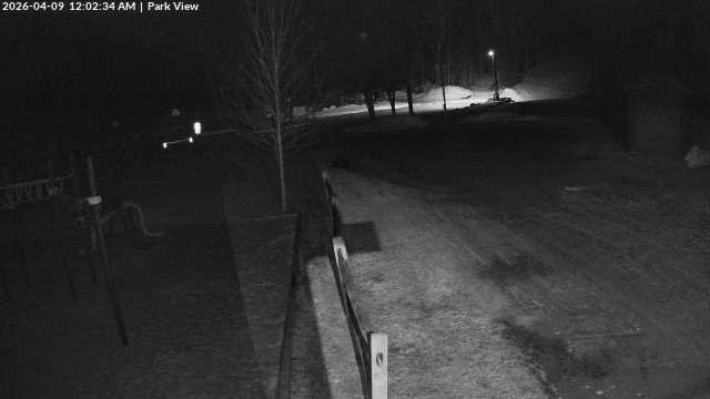 time-lapse frame, Inlet Fern Park Sledding webcam