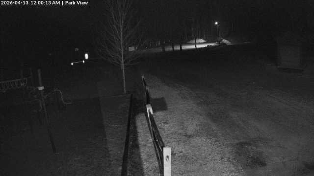 time-lapse frame, Inlet Fern Park Sledding webcam