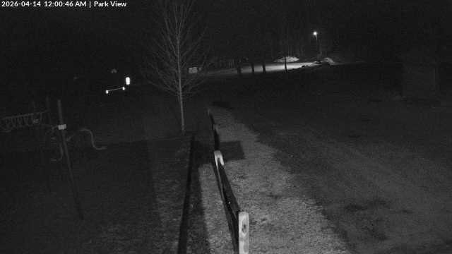 time-lapse frame, Inlet Fern Park Sledding webcam