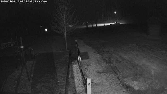 time-lapse frame, Inlet Fern Park Sledding webcam