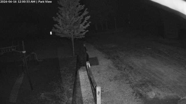 time-lapse frame, Inlet Fern Park Sledding webcam