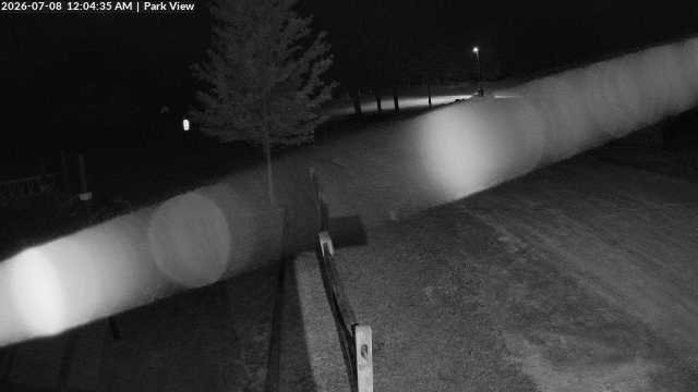 time-lapse frame, Inlet Fern Park Sledding webcam