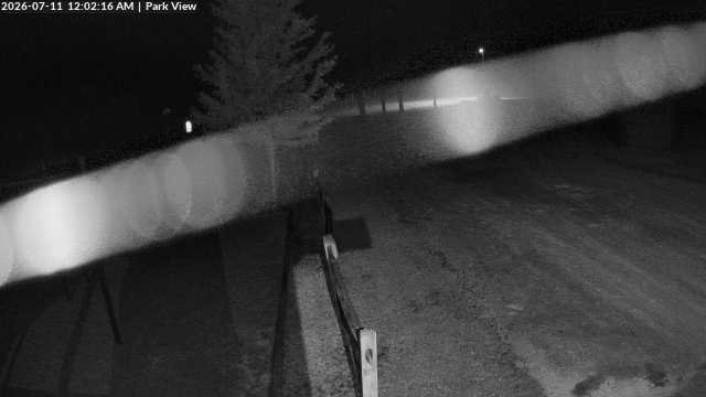 time-lapse frame, Inlet Fern Park Sledding webcam