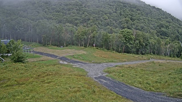 view from Sugarbush Heaven's Gate Lift on 2026-08-23